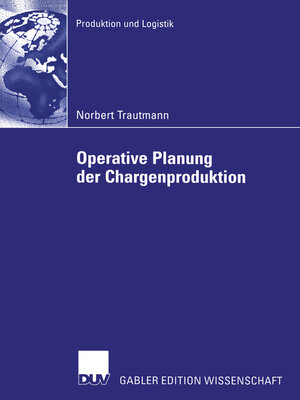 cover image of Operative Planung der Chargenproduktion